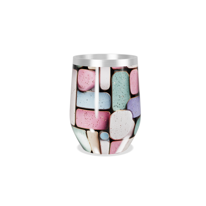 Copo Térmico Slim - Colorido Pastel