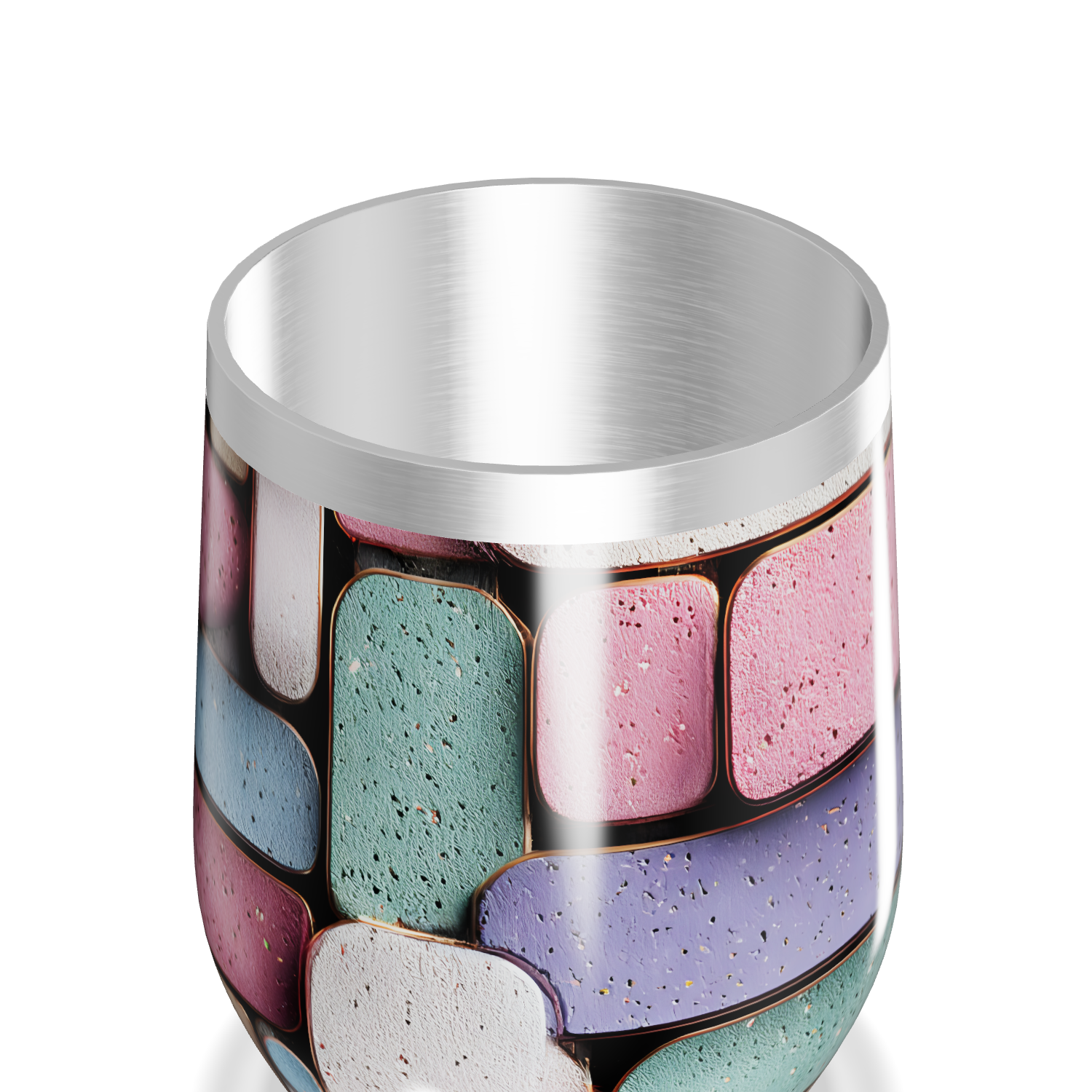 Copo Térmico Slim - Colorido Pastel