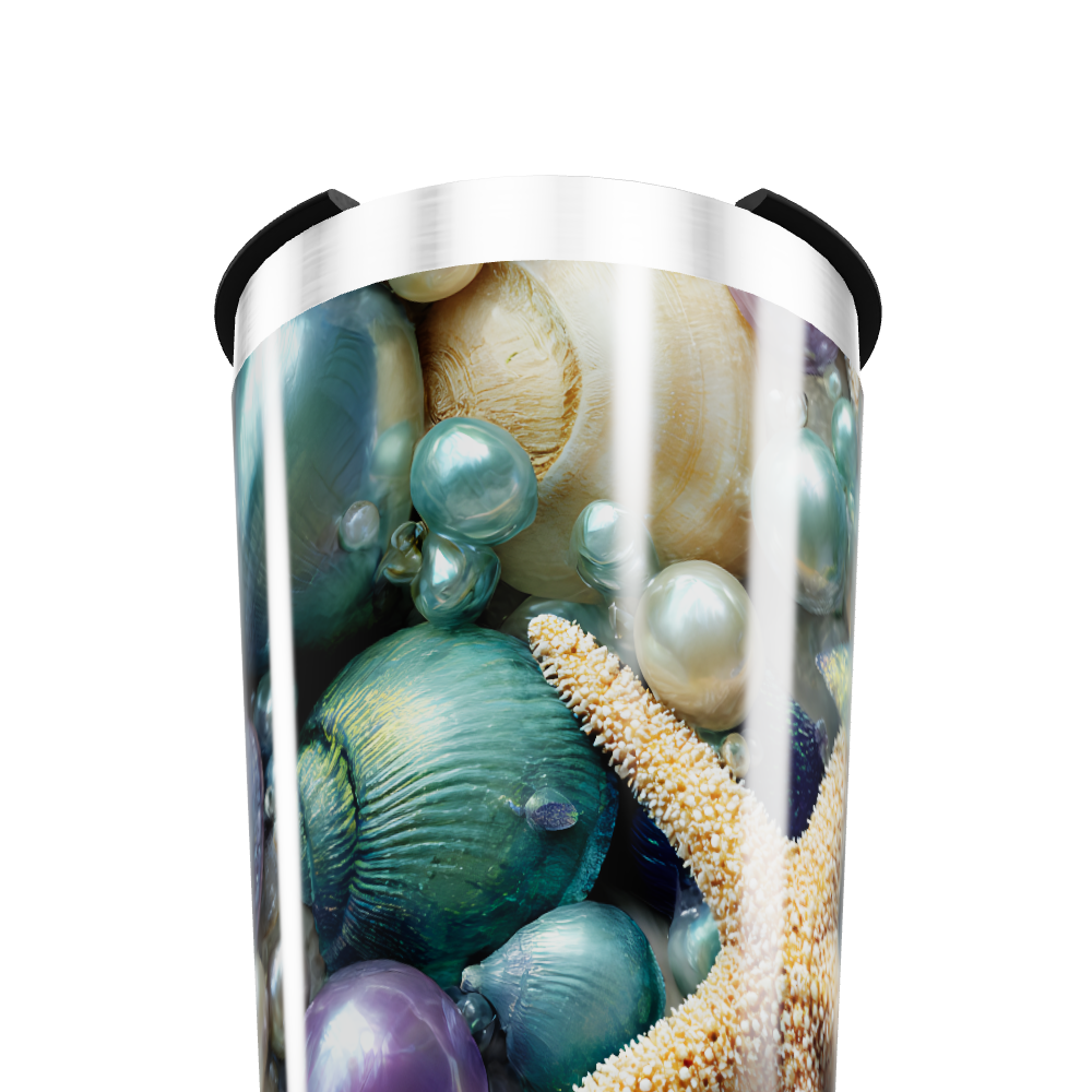 Copo Térmico - Estampa Marinha Colorida