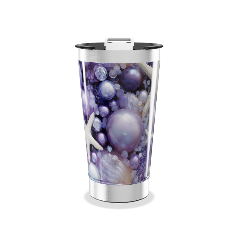 Copo Térmico - Fundo do Mar Roxo