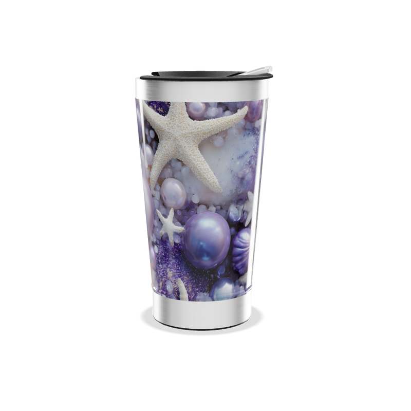 Copo Térmico - Fundo do Mar Roxo