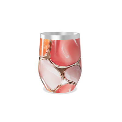 Copo Térmico Slim - Estampa Abstrata Colorida