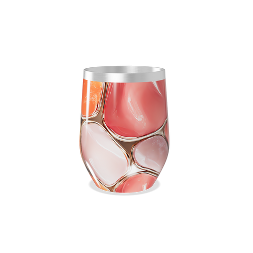 Copo Térmico Slim - Estampa Abstrata Colorida