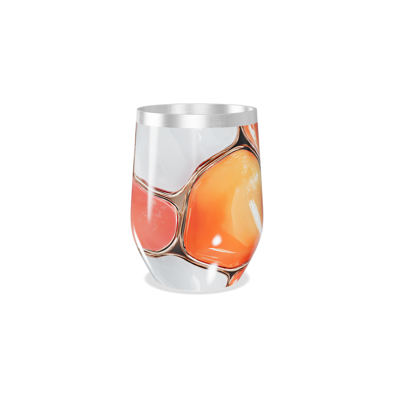 Copo Térmico Slim - Estampa Abstrata Colorida