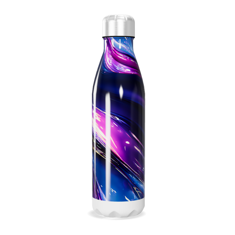 Garrafa Inox - Estampa Neon Colorida