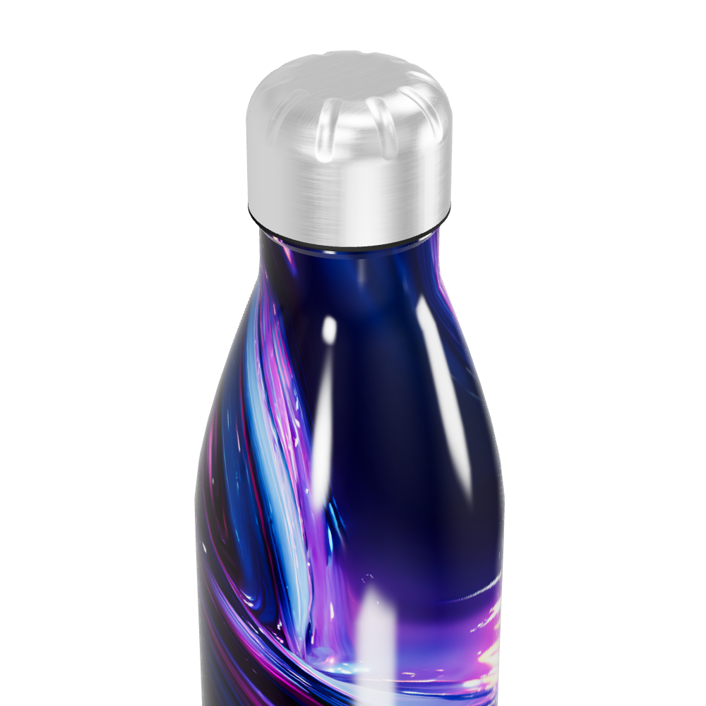 Garrafa Inox - Estampa Neon Colorida