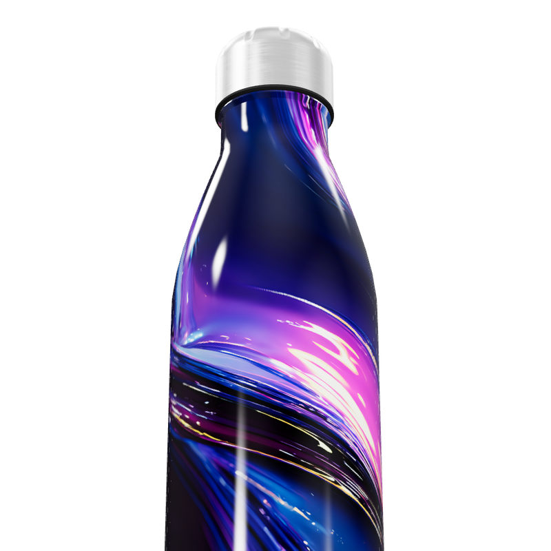 Garrafa Inox - Estampa Neon Colorida