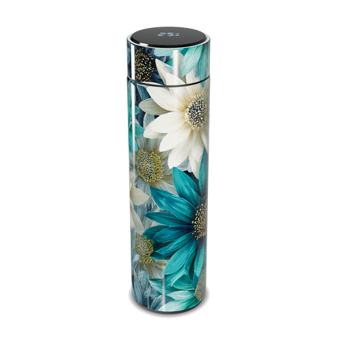 Garrafa Térmica Touch Floral Colorida