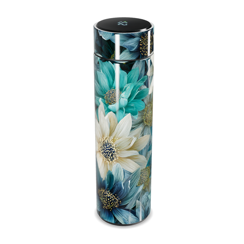 Garrafa Térmica Touch Floral Colorida