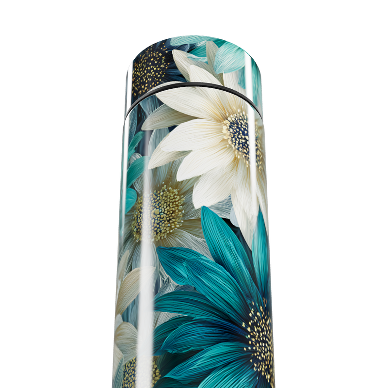 Garrafa Térmica Touch Floral Colorida