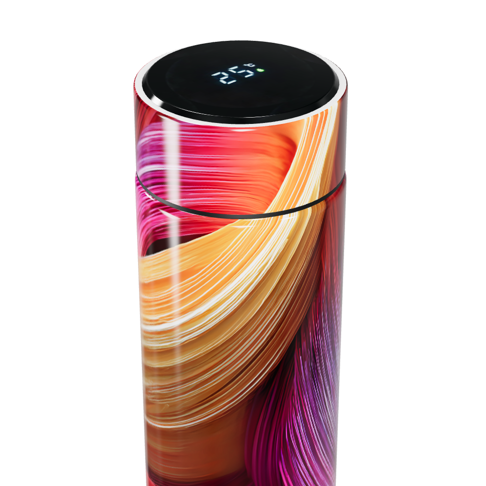 Garrafa Térmica Touch - Estampa Colorida Digital