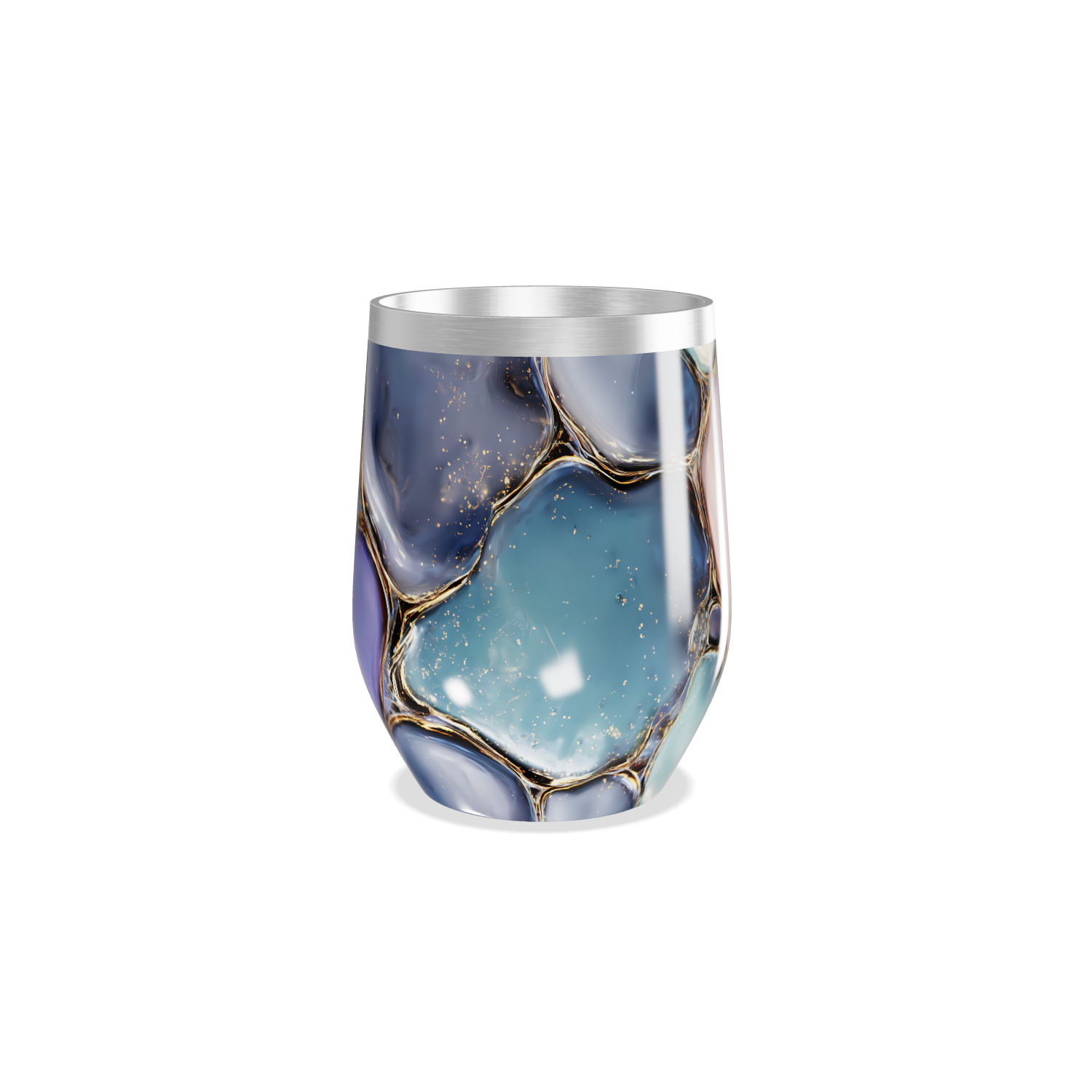 Copo Térmico Slim - Cores Abstratas