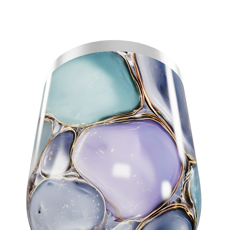 Copo Térmico Slim - Cores Abstratas