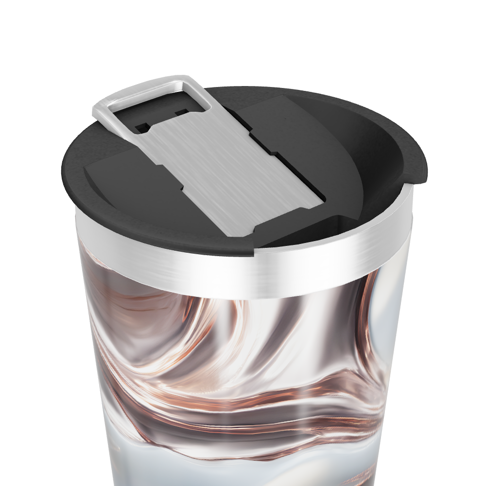 Copo Térmico - Design Marmorizado