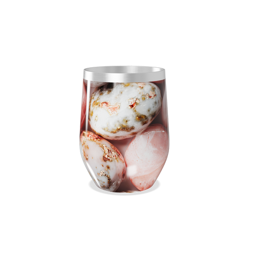 Copo Térmico Slim - Transparente com Gelo