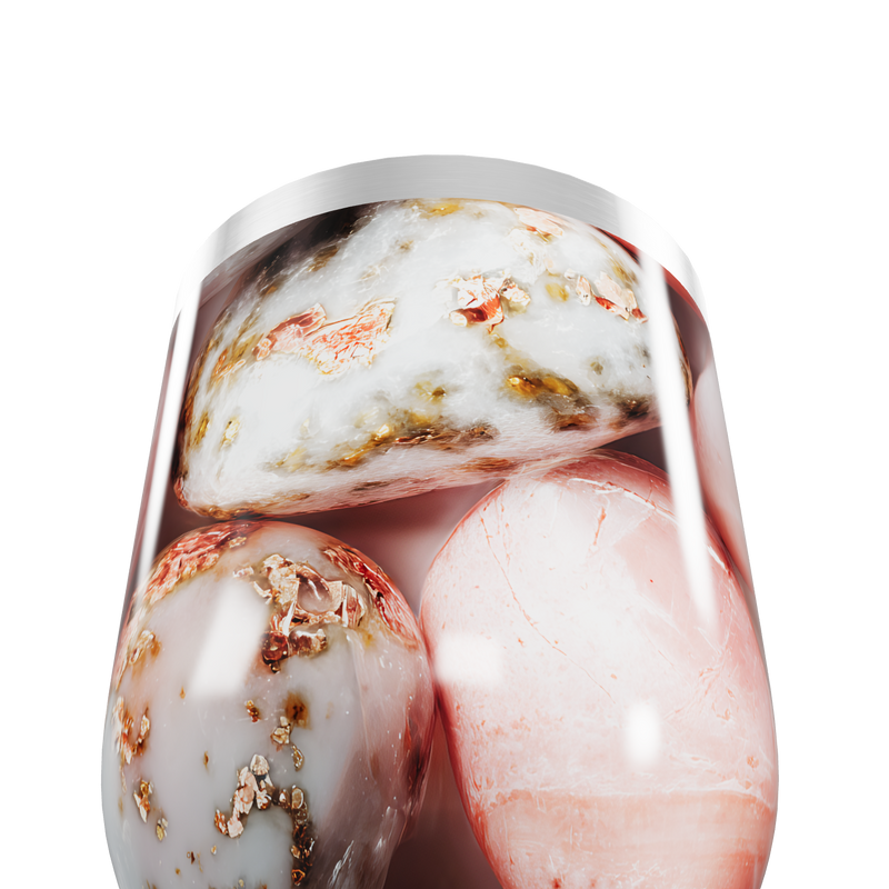 Copo Térmico Slim - Transparente com Gelo