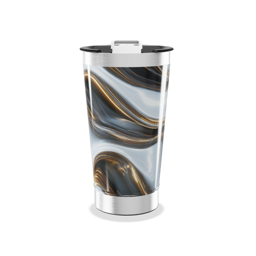 Copo Térmico - Mármore Ondulado