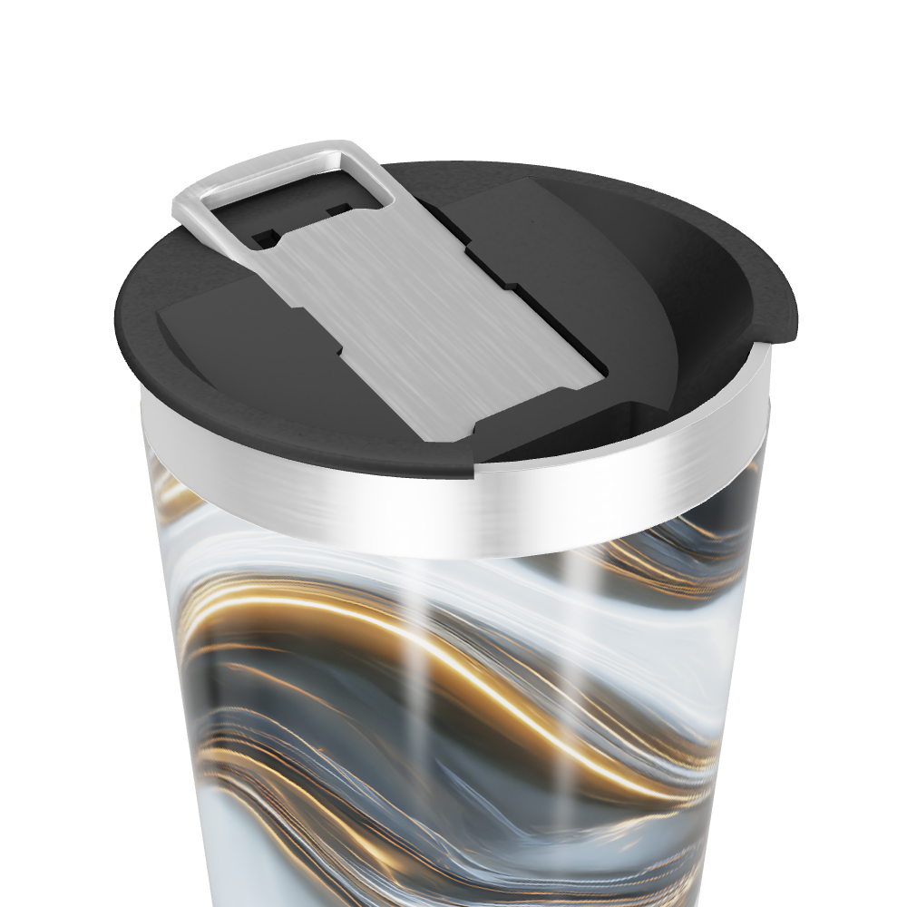 Copo Térmico - Mármore Ondulado