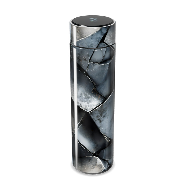 Garrafa Térmica Touch - Marmorizada Cinza