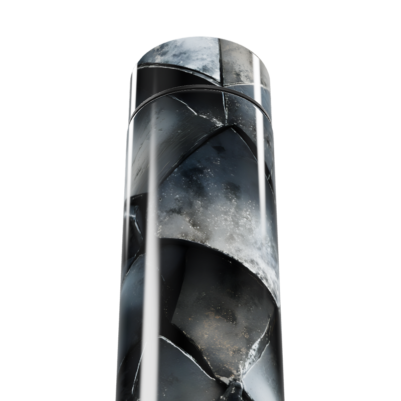 Garrafa Térmica Touch - Marmorizada Cinza