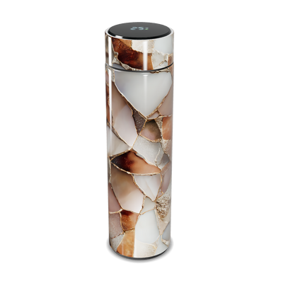 Garrafa Térmica Touch - Design Marmorizado