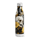 Garrafa Inox - Floral Preto e Dourado