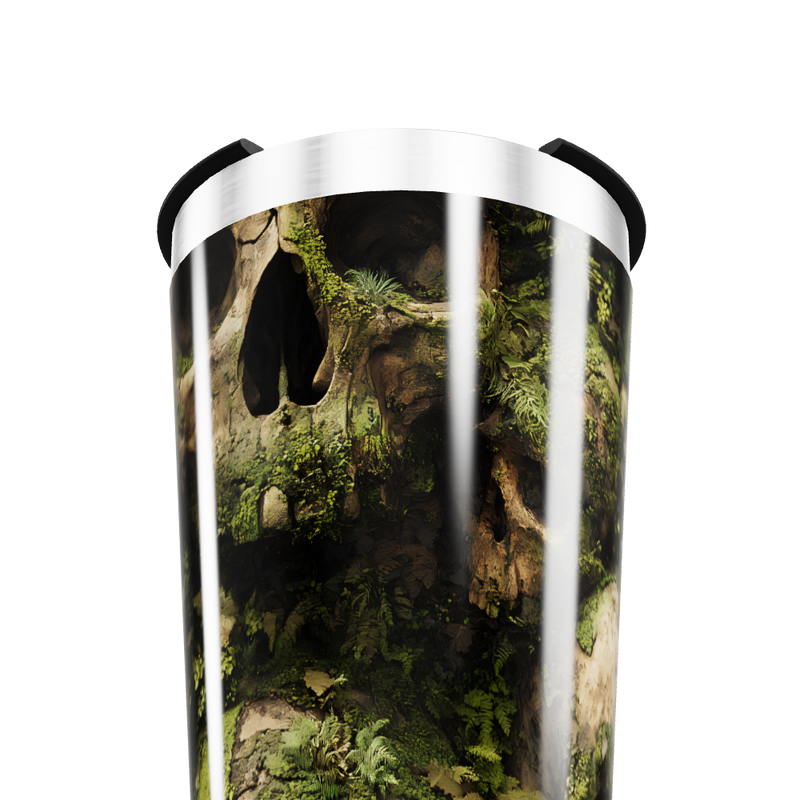 Copo Térmico - Estampa Caveira Verde