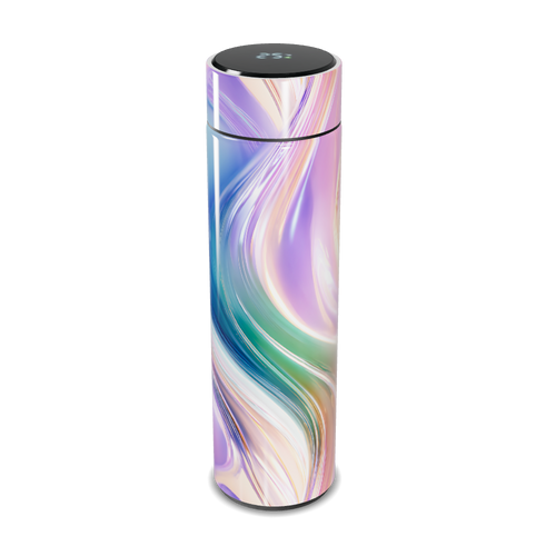 Garrafa Térmica Touch - Colorida com Display LED