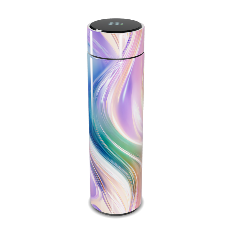 Garrafa Térmica Touch - Colorida com Display LED