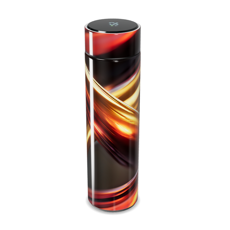 Garrafa Térmica Touch - Metal Colorido Abstrato