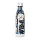Garrafa Inox Floral Azul com Caveira