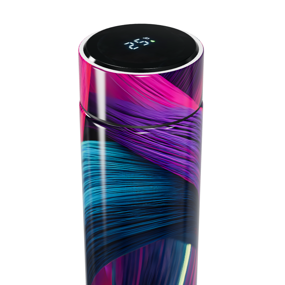 Garrafa Térmica Touch - Design Colorido Digital