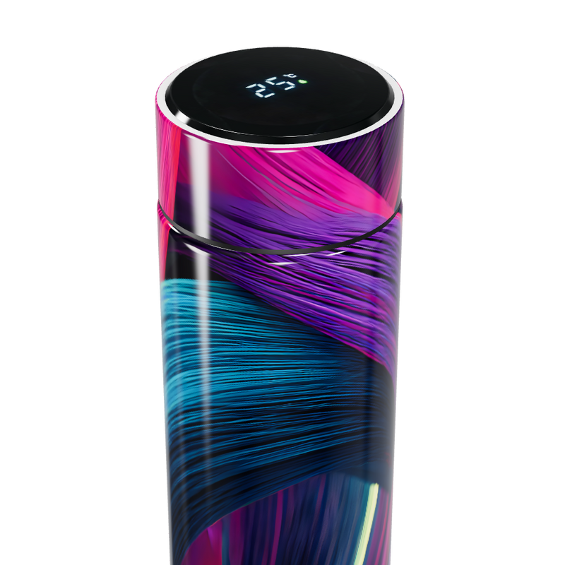 Garrafa Térmica Touch - Design Colorido Digital