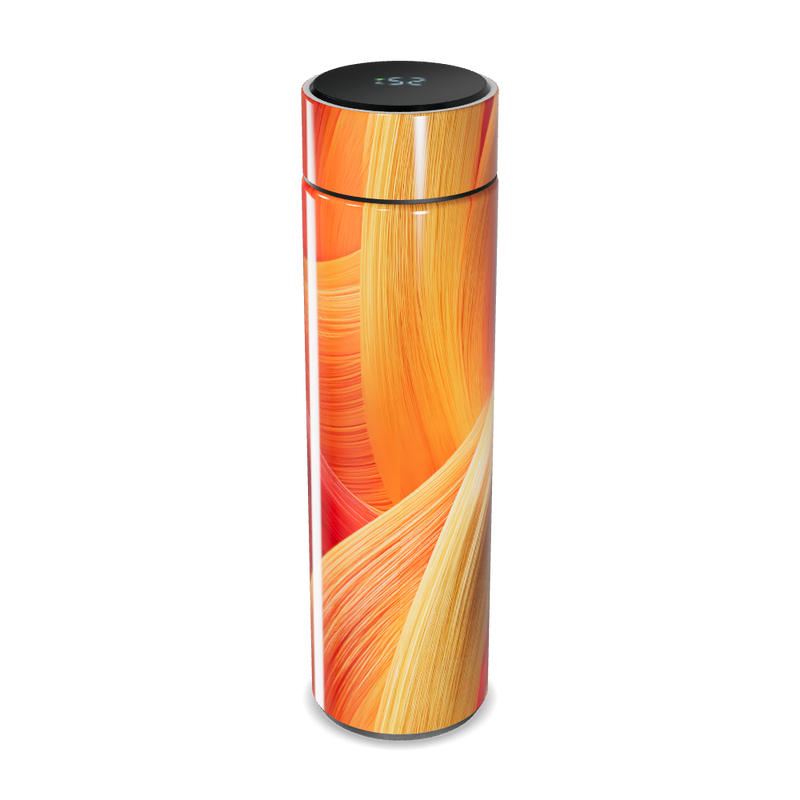 Garrafa Térmica Touch - Estampa Vermelha