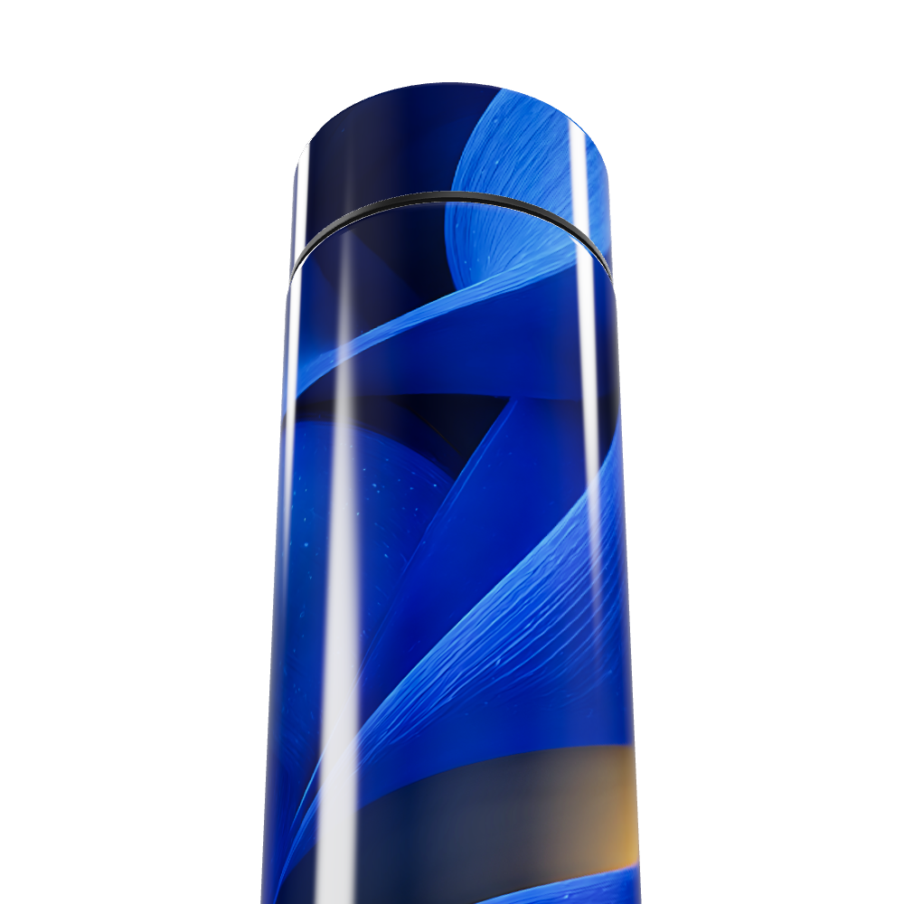 Garrafa Térmica Touch - Azul com Display Digital