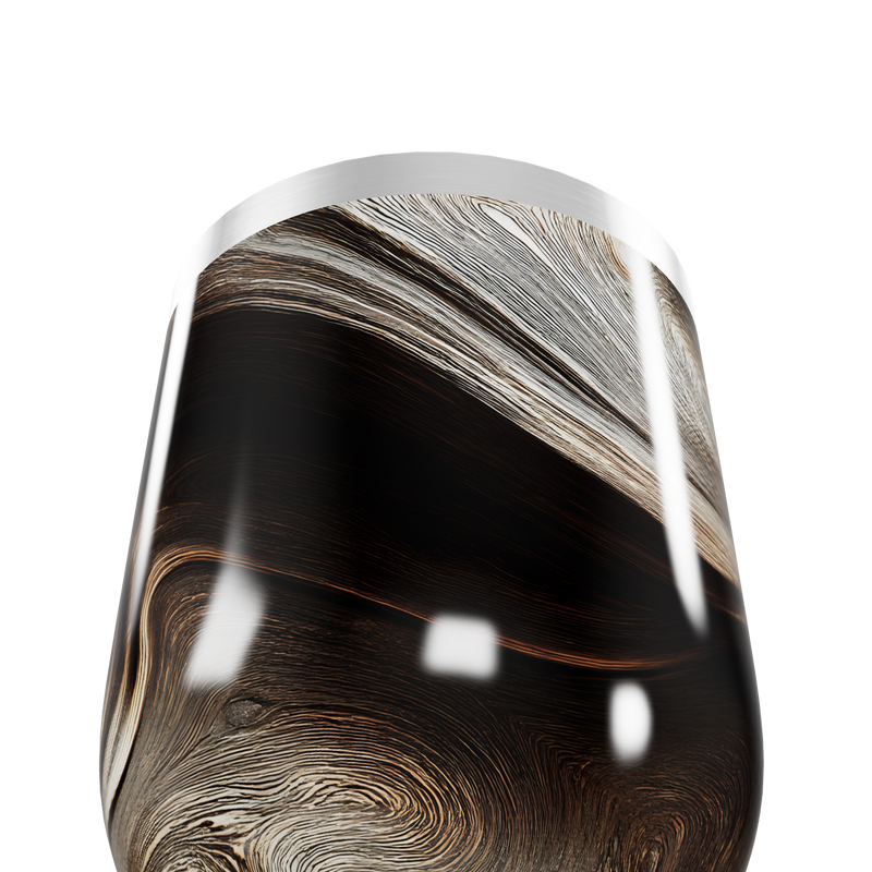 Copo Térmico Slim - Mármore Preto Aço Inox