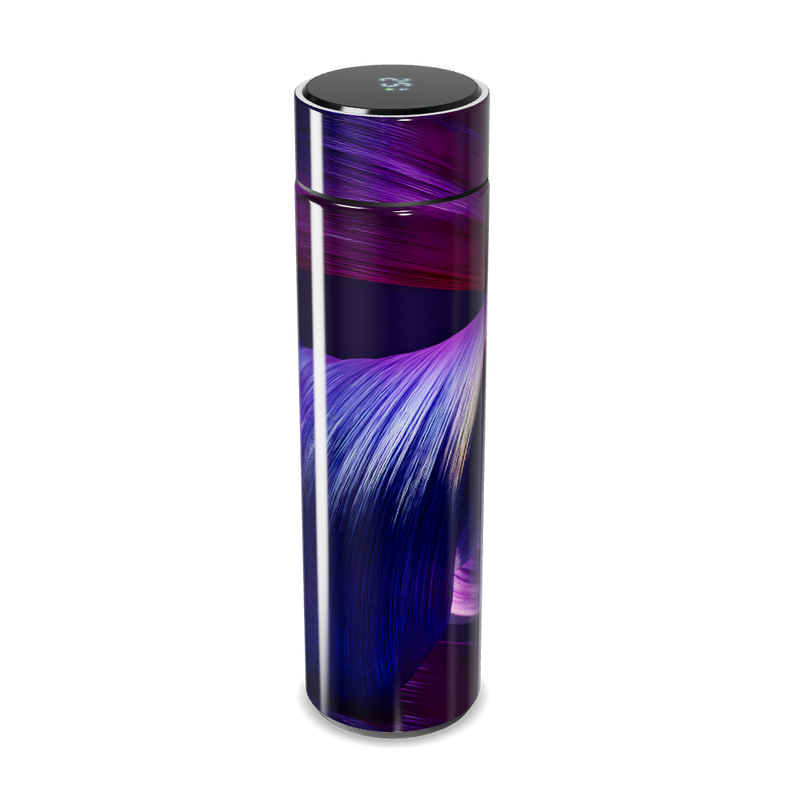 Garrafa Térmica Touch - Estampa Roxa Digital