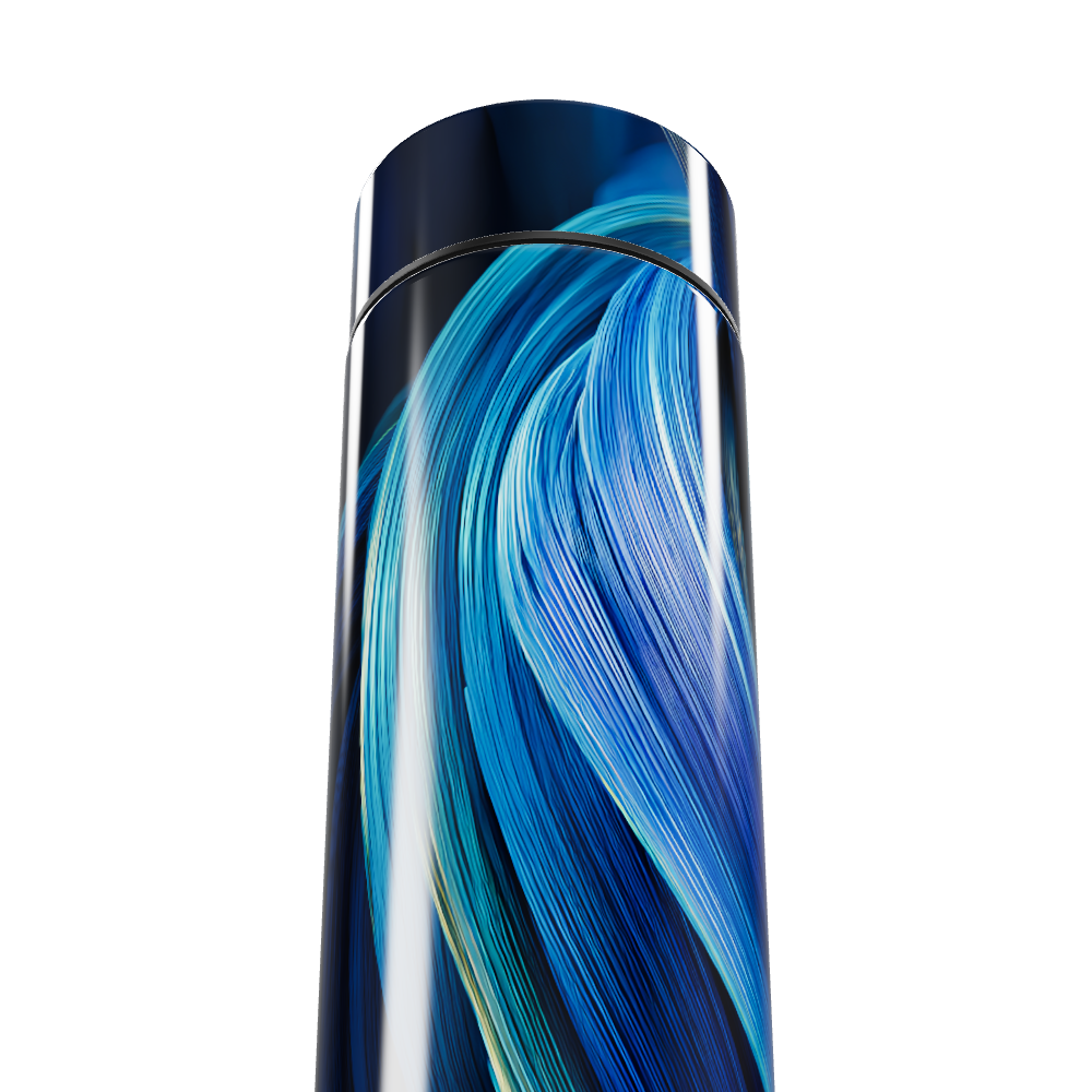 Garrafa Térmica Touch - Azul com Display Digital