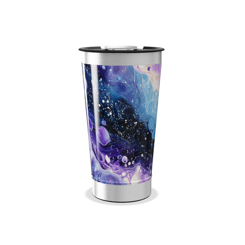 Copo Térmico - Efeito Galáxia Azul