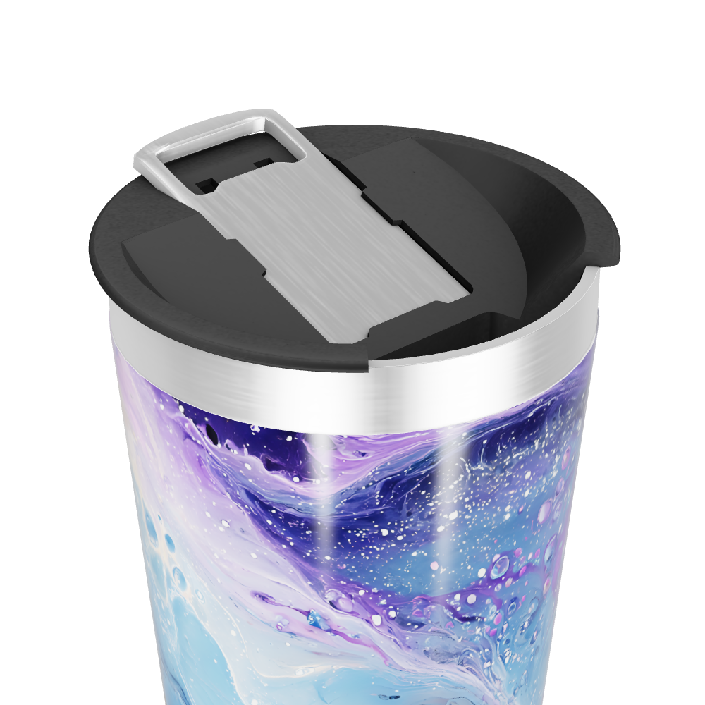 Copo Térmico - Efeito Galáxia Azul