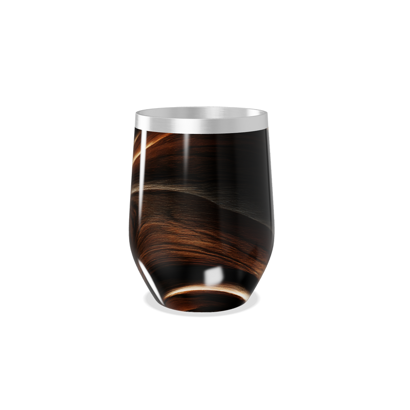 Copo Térmico Slim - Madeira Aço Inox