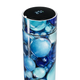 Garrafa Térmica Touch - Azul Bolhas Vidro
