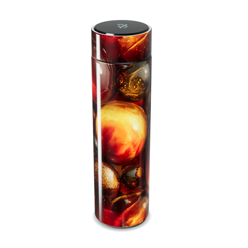 Garrafa Térmica Touch - Design Abstrato Colorido