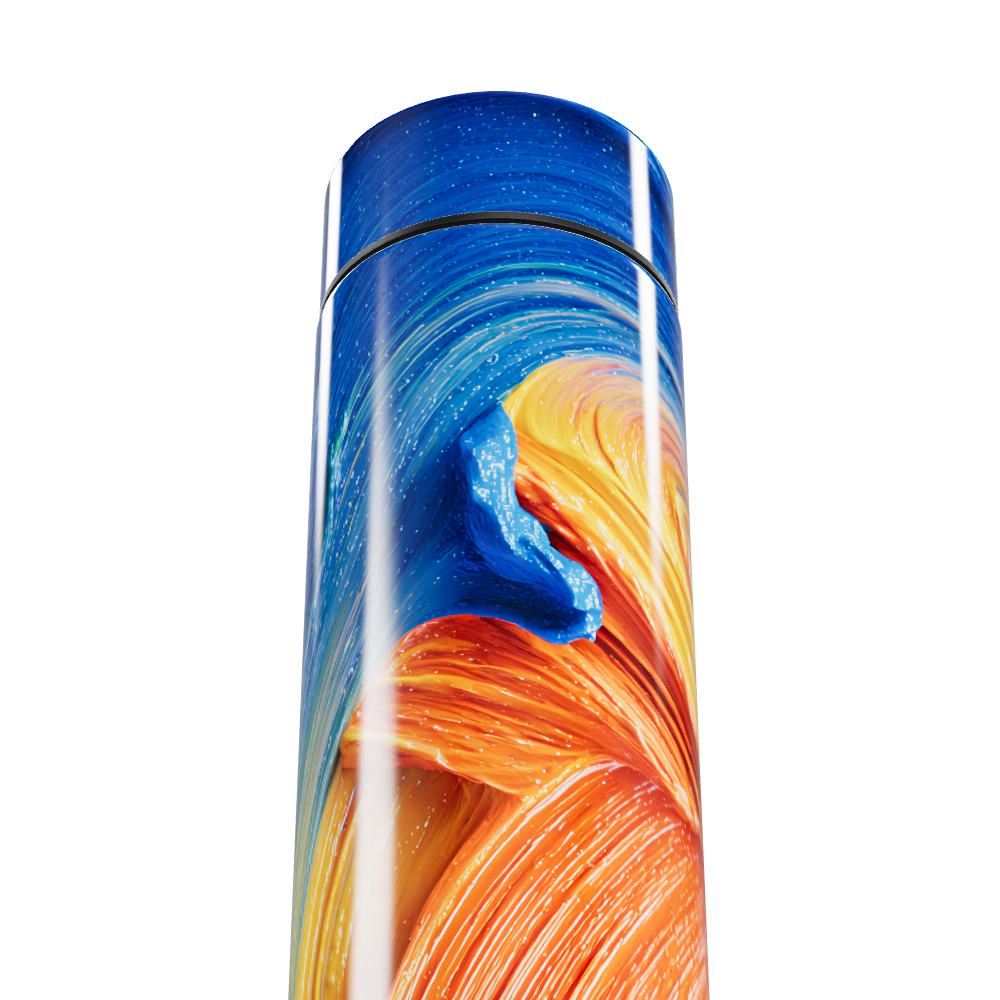 Garrafa Térmica Touch - Colorida com Display LED