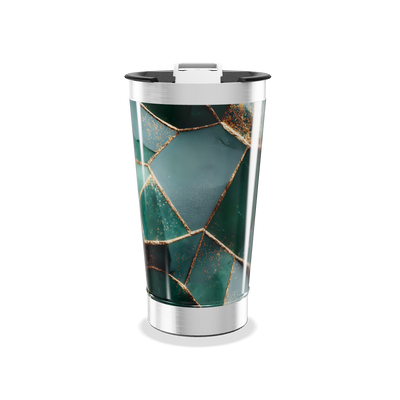 Copo Térmico - Verde Marmorizado