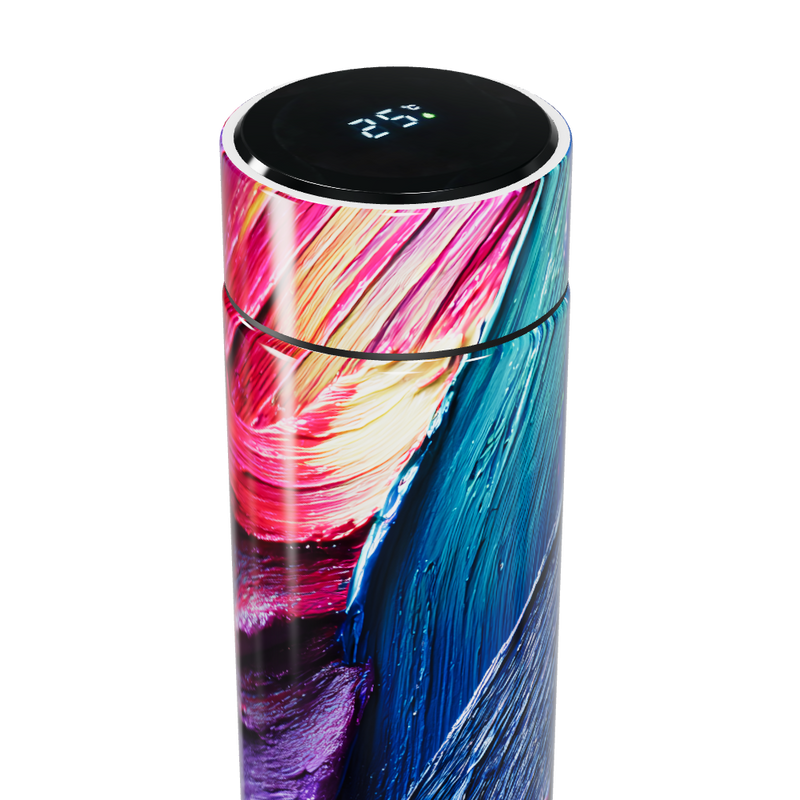 Garrafa Térmica Touch - Estampa Colorida