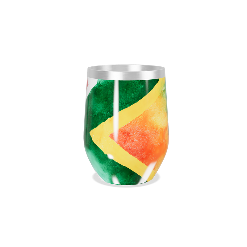 Copo Térmico Slim - Estampa Colorida Aquarela