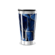 Copo Térmico - Azul Geométrico Inox