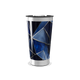 Copo Térmico - Azul Geométrico Inox