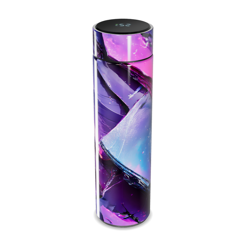 Garrafa Térmica Touch - Roxa com Display Digital